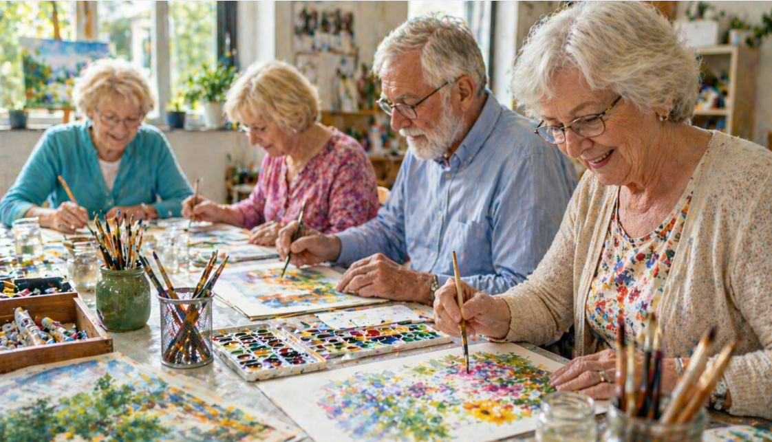 Aktivní léto: Elpida otevírá kreativní kurzy pro seniory i o prázdninách
