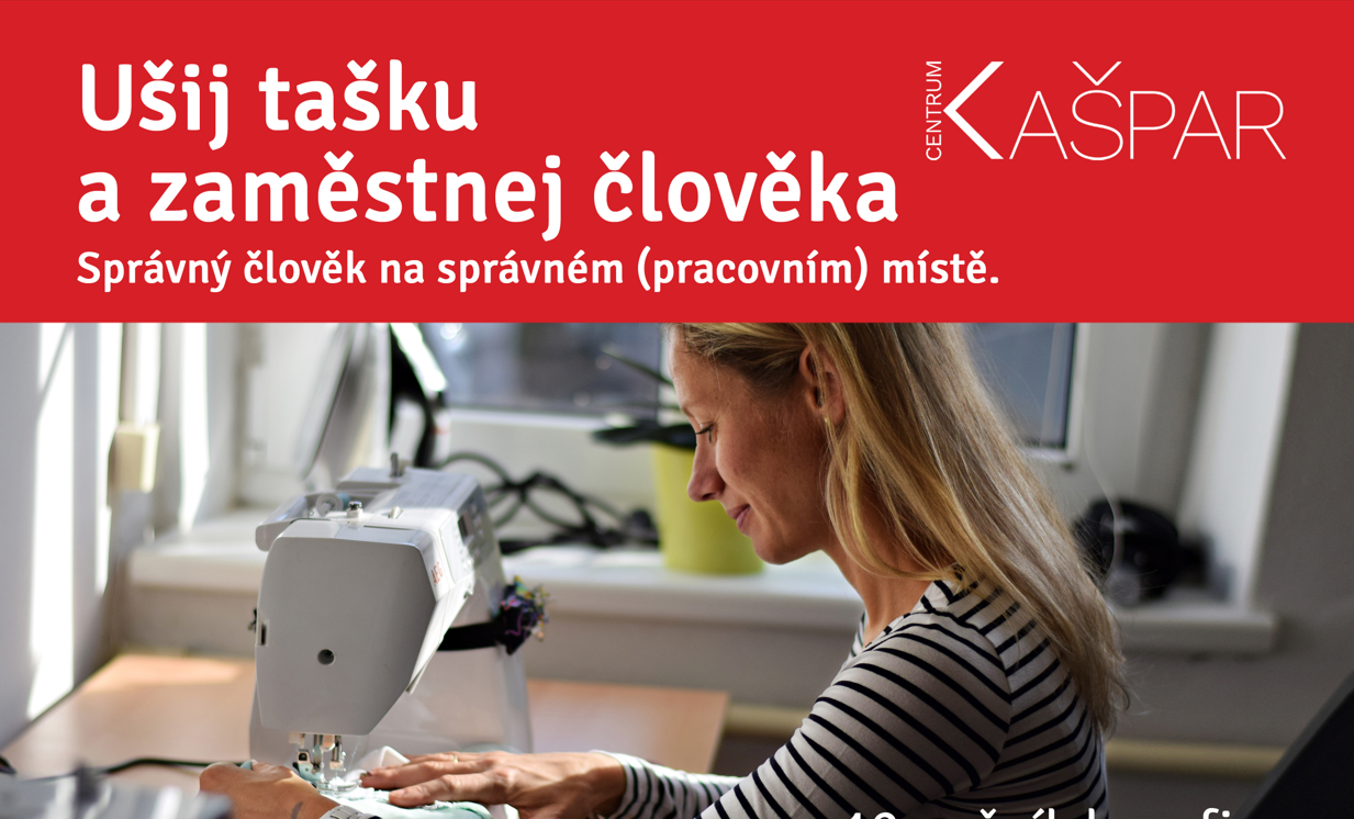 Ušij tašku a zaměstnej člověka