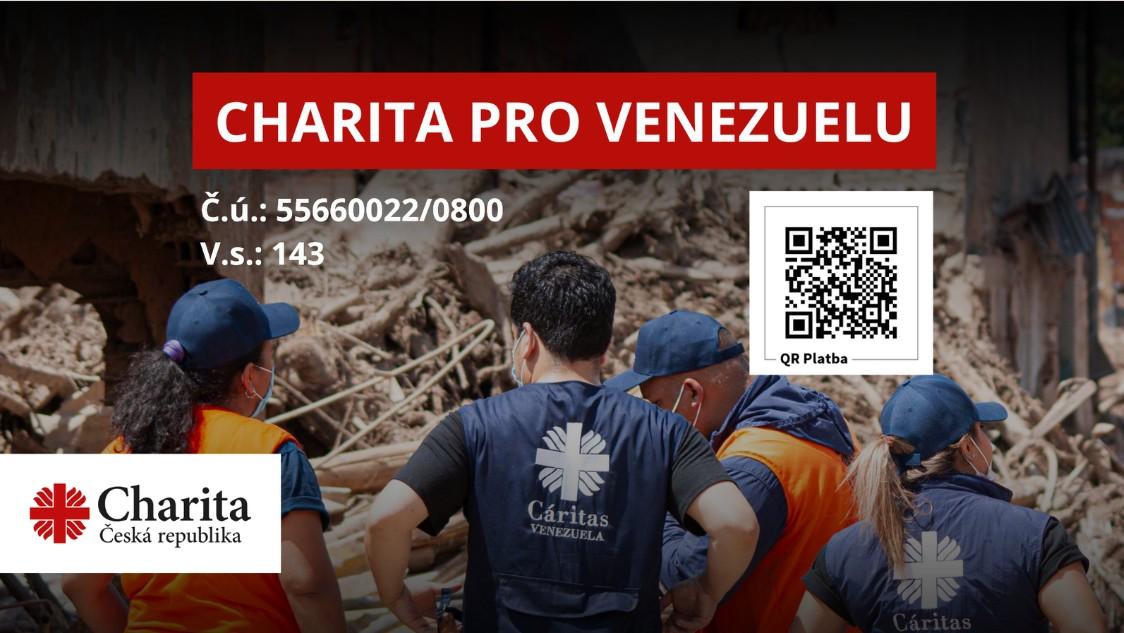 Charita vyhlásila sbírku pro Venezuelu. Zemětřesení si vyžádalo stovky obětí a zraněných