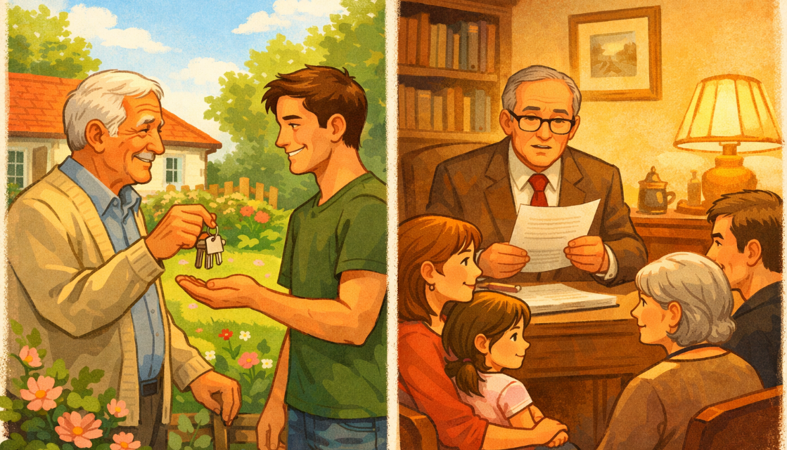 Darovat nebo odkázat majetek?