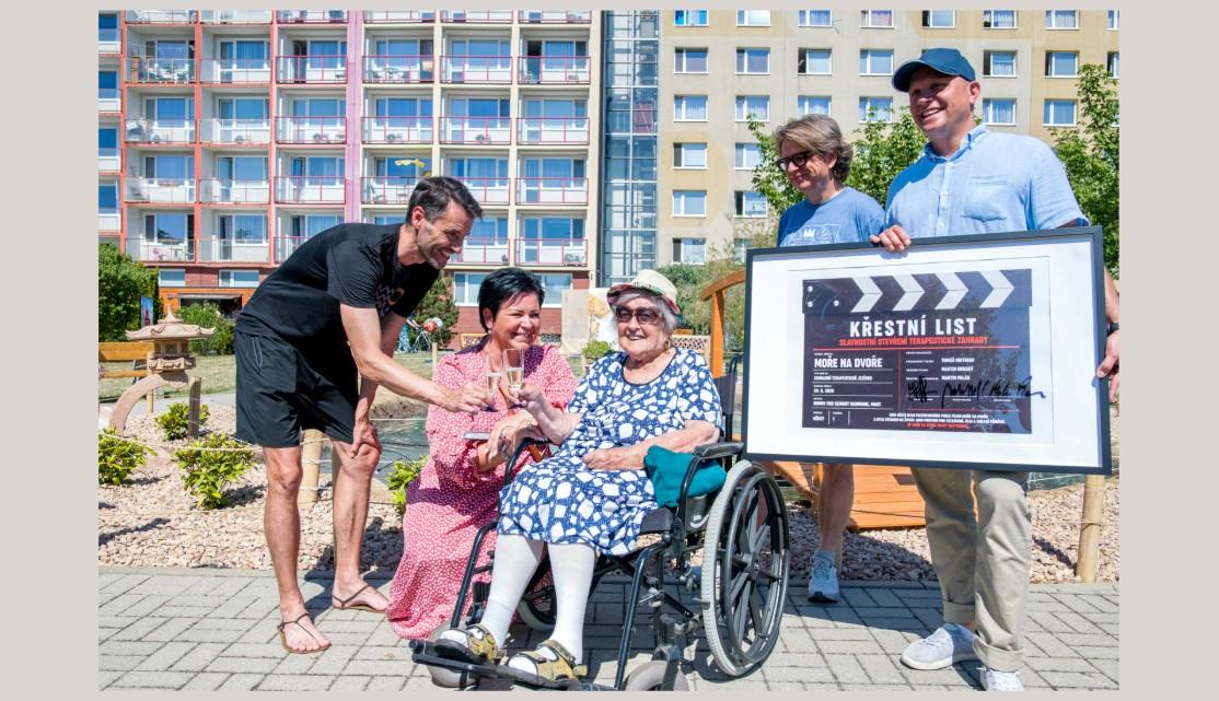 Filmaři pokřtili Moře na dvoře
