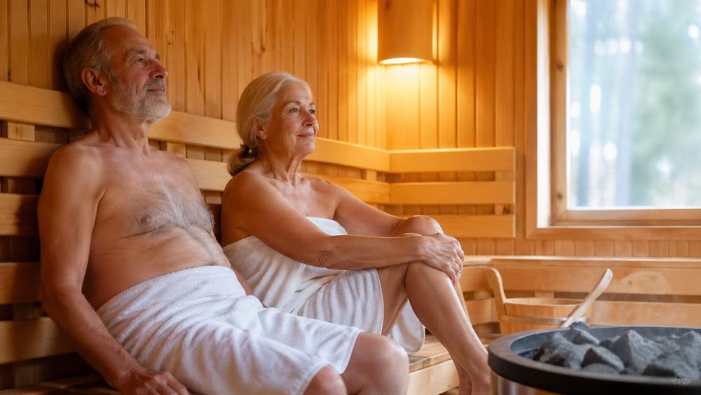Finská sauna je vhodná i po šedesátce. Jak na to?