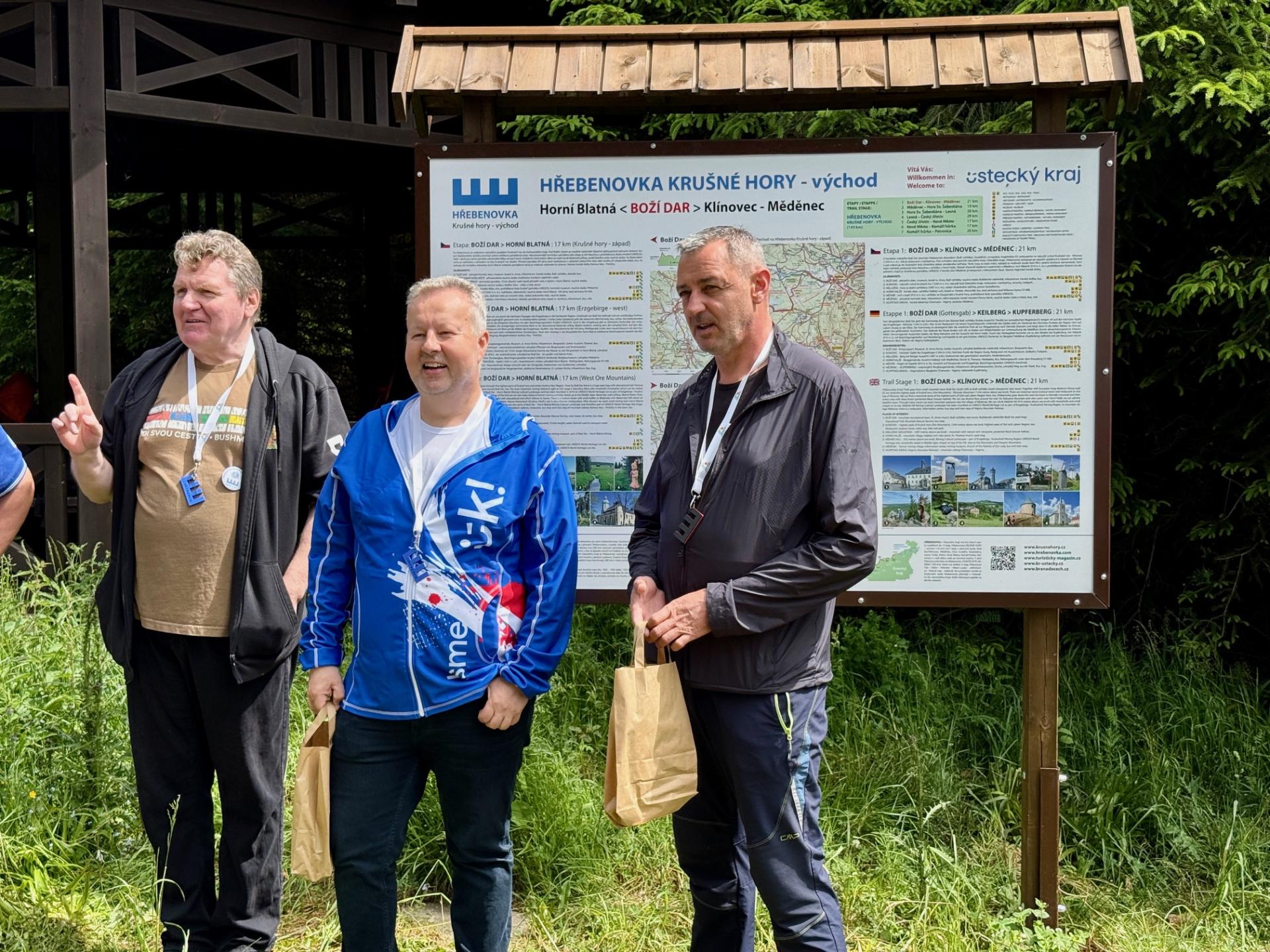 Turistům se otevřela dálková pěší trasa Hřebenovka Krušné hory východ.