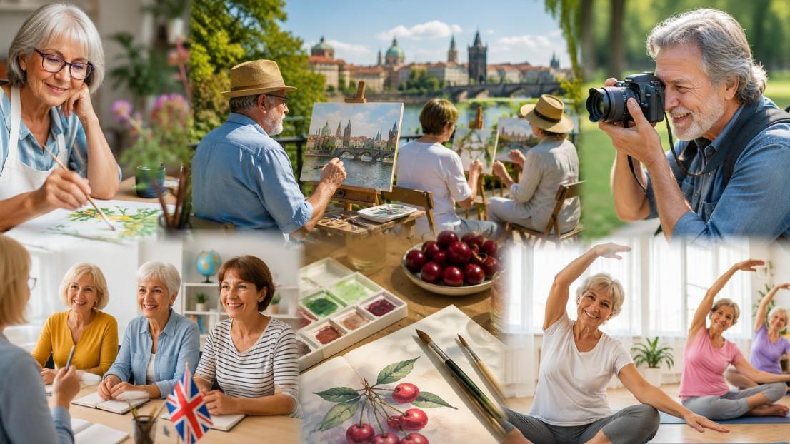 Léto v Centru Elpida pokračuje. Vyzkoušejte fotografii, malování pod širým nebem nebo letní angličtinu