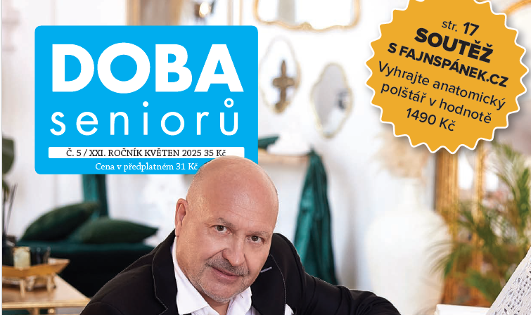 Časopis Doba seniorů - titulka