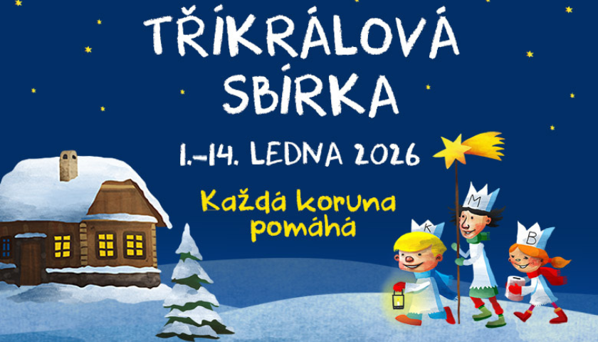 Tříkrálová sbírka 2026