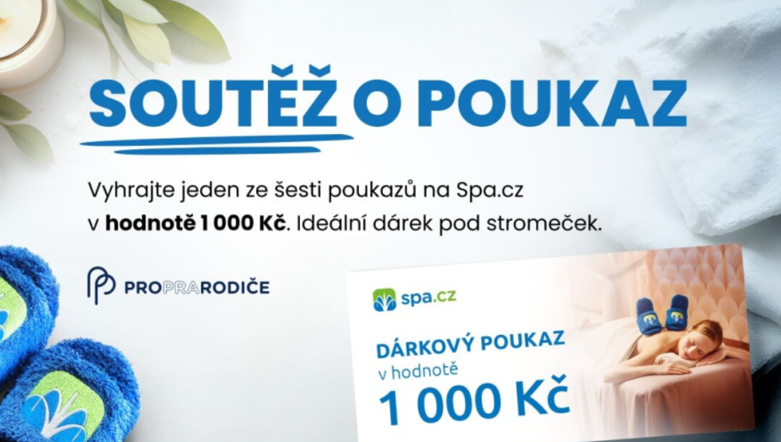 Soutěž o 6 dárkových poukazů: Vyhrajte voucher na wellness pobyt a dobijte energii