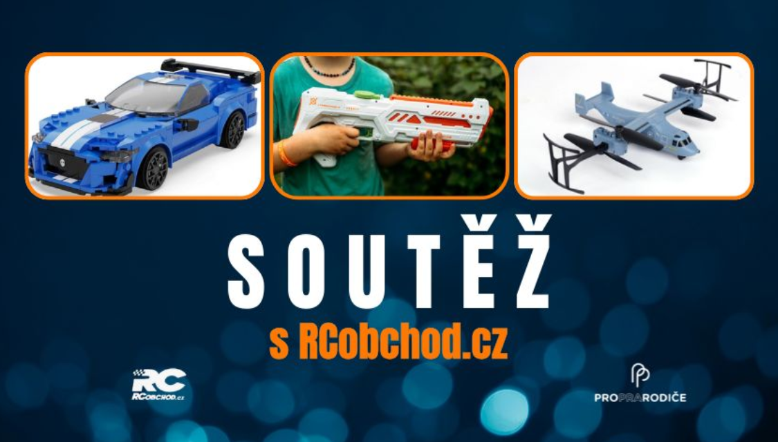 Soutěž s RCobchod.cz startuje. Vyhrajte dárek pro radost