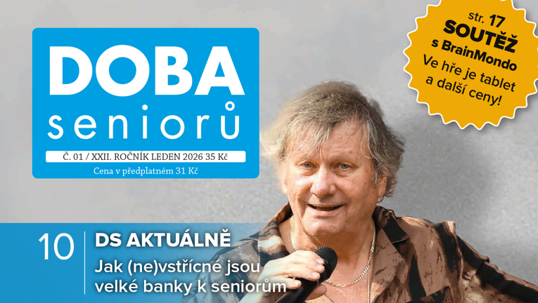 Titulka Doba seniorů 1/2026