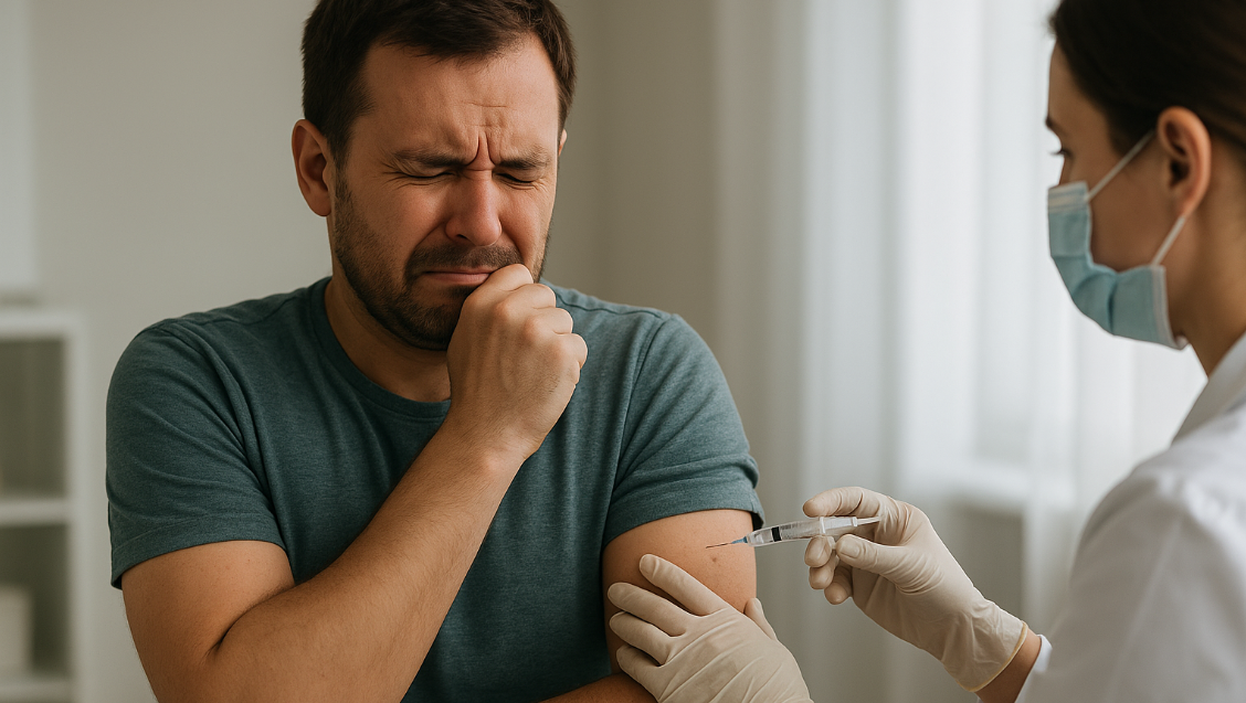 TUGI: Když se muži bojí injekcí