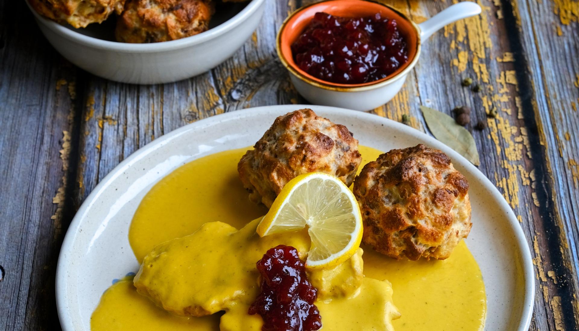 Vepřové kotlety na smetaně