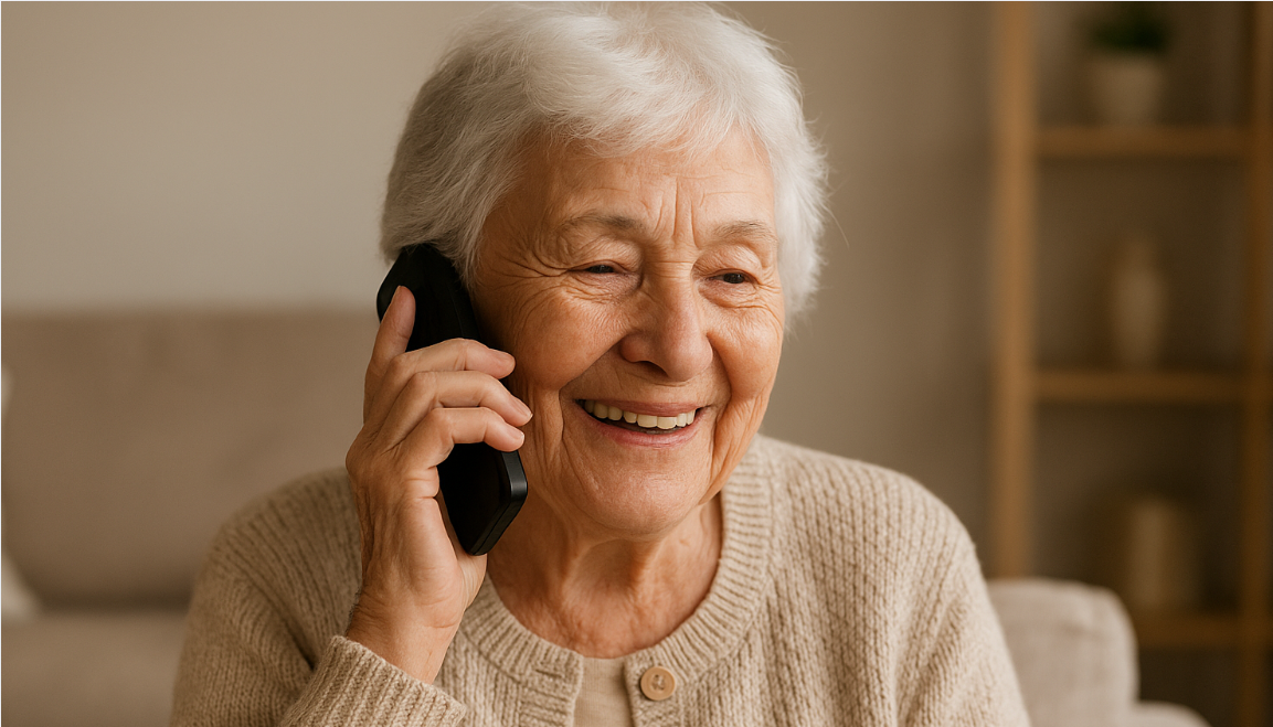 Voláme srdcem – hovory pro seniory a telefonická podpora, která mění životy