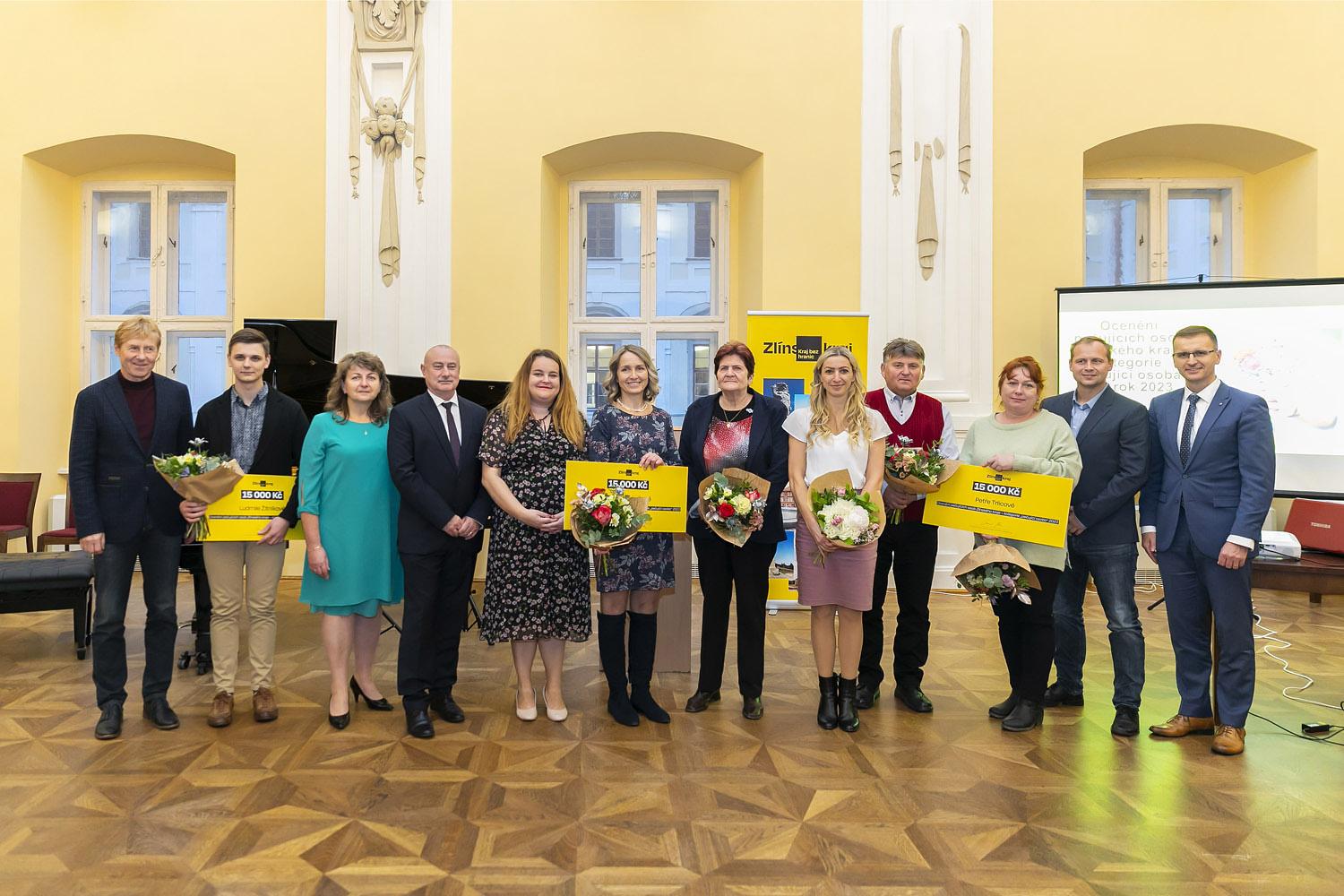 Zlínský kraj posedmé ocenil lidi, kteří doma pečují o své blízké