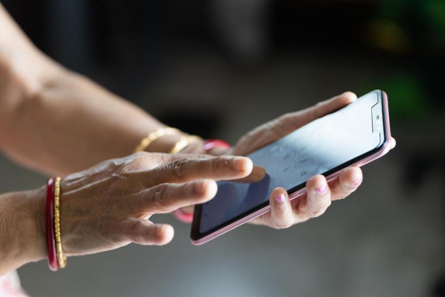Používání mobilního telefonu