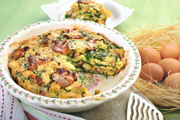 Nádivka s kopřivovými a špenátovými lístky