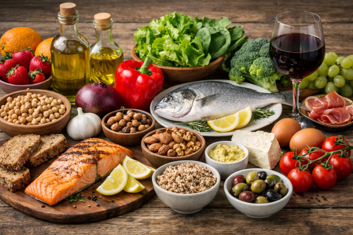 ukázka středomořské stravy