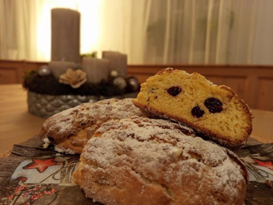 Tvarohová vánoční štola