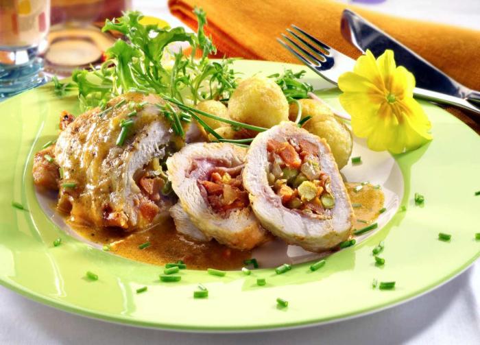 Velikonoční kapsa naplněná zeleninou